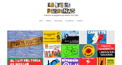 Desktop Screenshot of latiradepegatinas.com